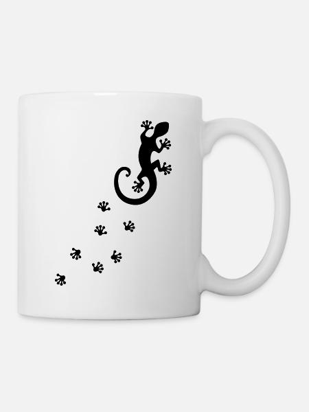 Gecko Footprint - Mug - white