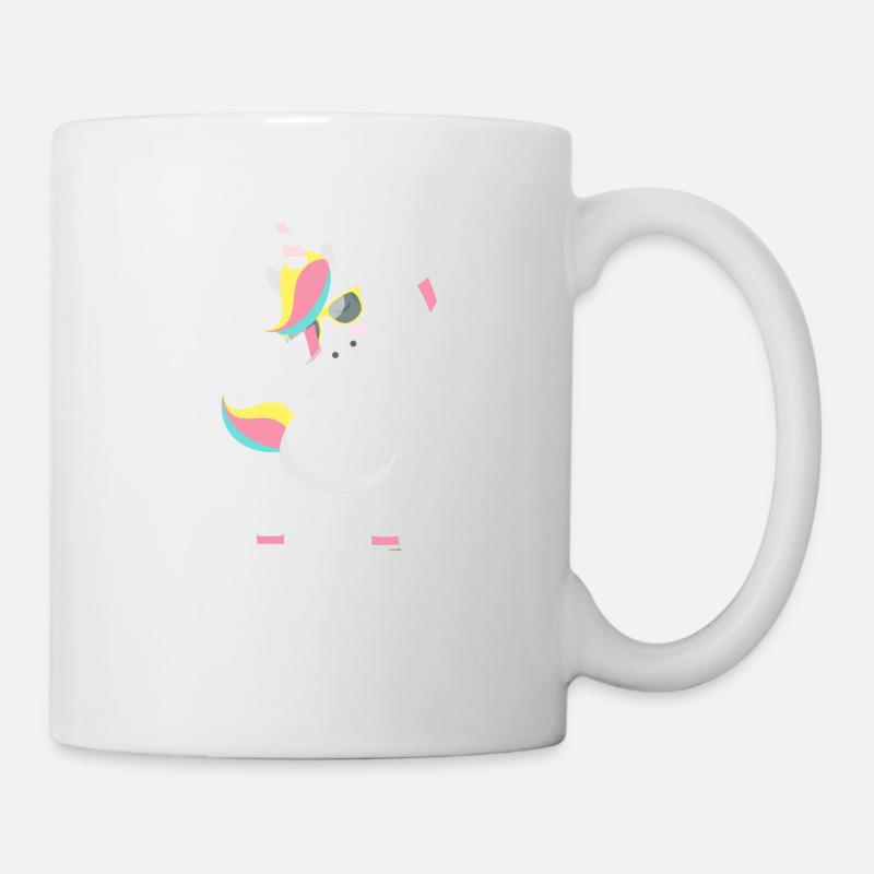 unicorn - Tasse - Weiß