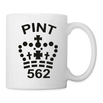 Imperial Pint - Tasse - Weiß - Rechts