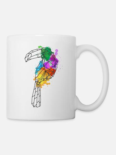 Conception spéciale Toucan - Cadeau - Mug blanc - blanc