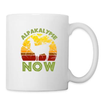 Alpaca Ready for the Alpaca Alpaca Gift - Mug - white - Right
