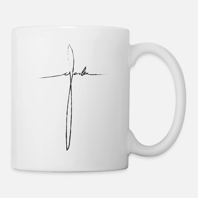foi - Mug blanc - blanc