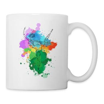 ballet dancer - Mug - white - Right