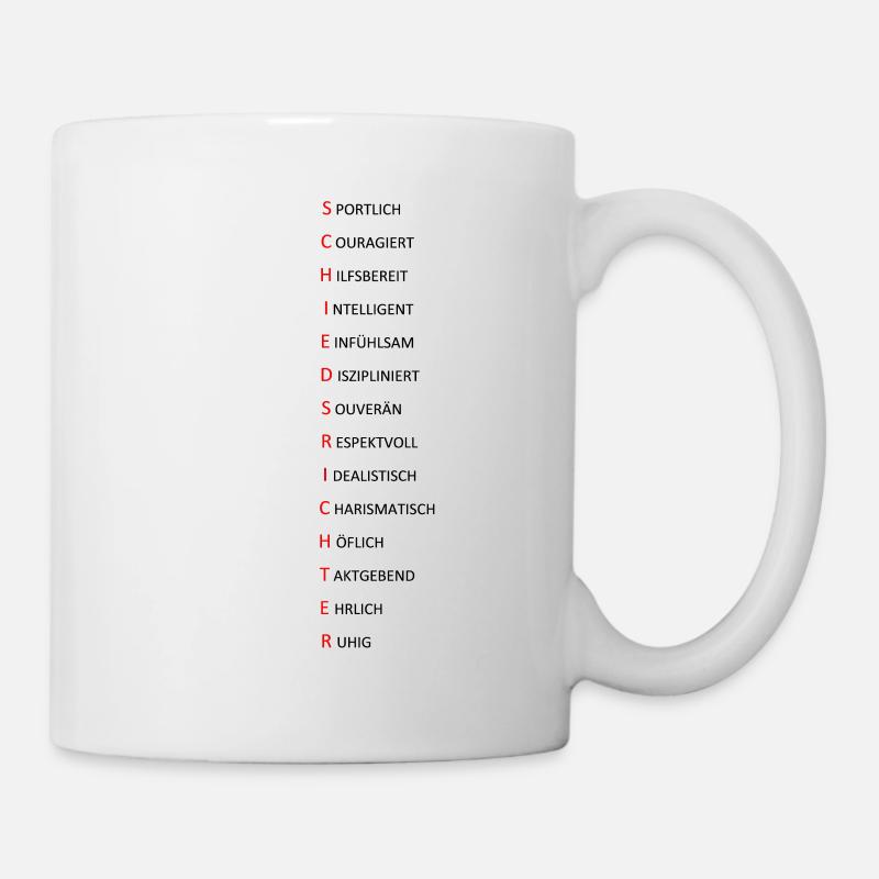Schiedsrichter Eigenschaften - Tasse - Weiß