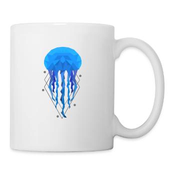 Jellyfish fire jellyfish - Mug - white - Right