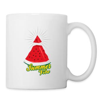 Summer Vibe ~ Watermelon Illuminati - Mug - white - Right