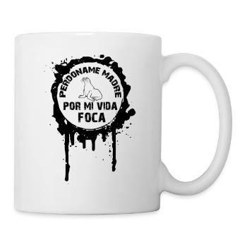 Ich sehe ein Siegel - Tasse - Weiß - Rechts