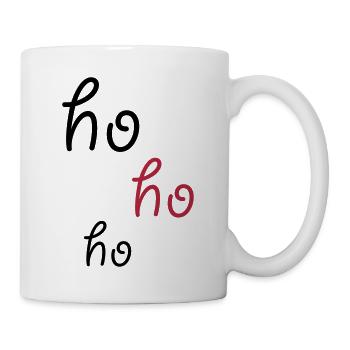 ho ho ho - Tasse - Weiß - Rechts