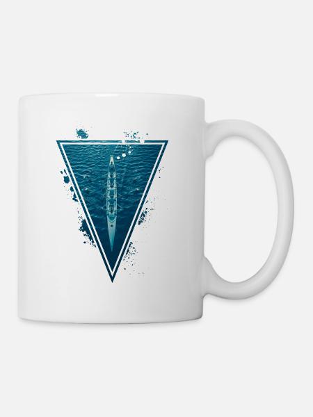 Rudern - Tasse - Weiß