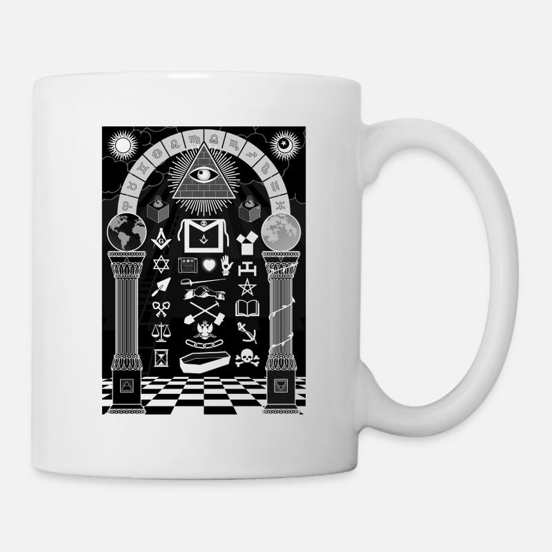 Tracing Board Black - Mug - white