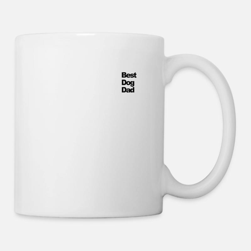 Meilleur chien papa - Mug blanc - blanc
