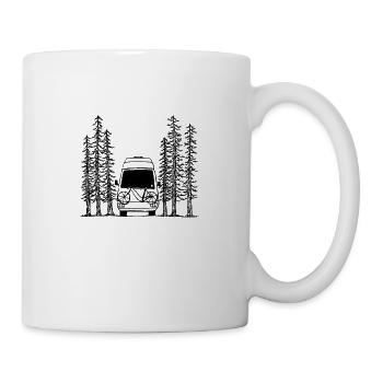Van Life Camping Camping Caravane - Mug blanc - blanc - Droite