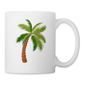 palm tree palm palms 1 - Mug - white - Right