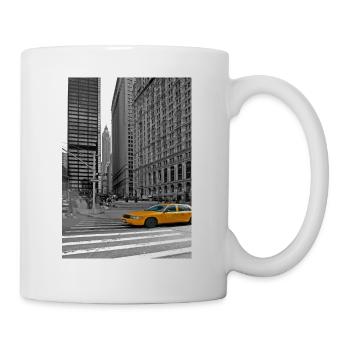 NYC Yellow Cabs Trinity Place - Mug - white - Right