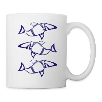 Haie - Tasse - Weiß - Rechts