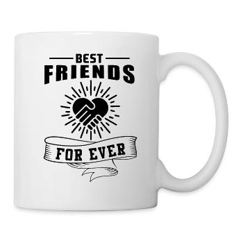 Best friends forever - Mug - white - Right