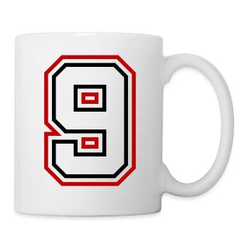 9 Number number - Mug - white - Right