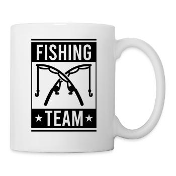 fishing crew - Mug - white - Right