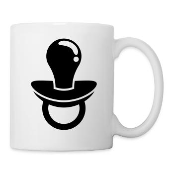 Pacifier Icon Icon - Mug - white - Right