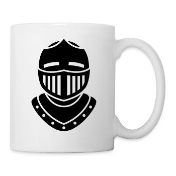 Knight Helmet - Mug - white - Right
