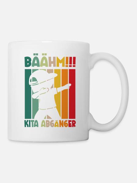 Bäähm Kita Abgänger - Tasse - Weiß