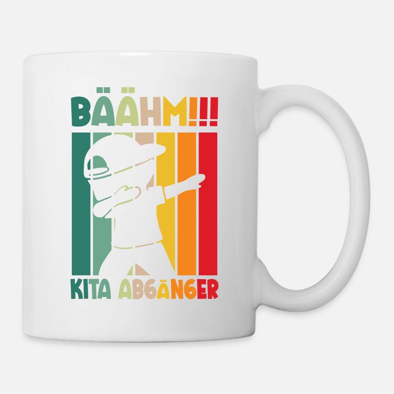 Bäähm Kita Abgänger - Tasse - Weiß