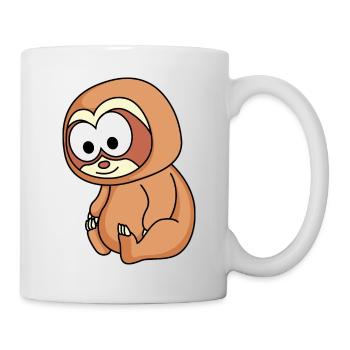 Sloth Comic Animal - Mug - white - Right
