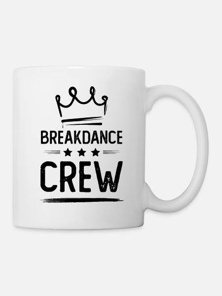 Breakdance Crew - Tasse - Weiß