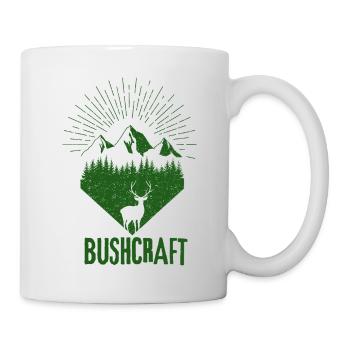 Bushcraft survival - Mug - white - Right