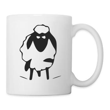 Tolo the grumpy sheep - Mug - white - Right