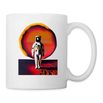 Dernier homme sur Mars - Mug blanc - blanc - Droite