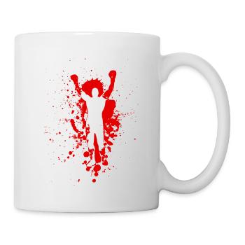 Boxer Rouge - Mug blanc - blanc - Droite