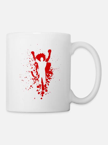 Boxer Red - Mug - white