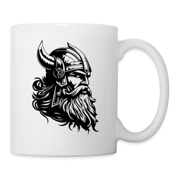 Viking Head Warrior Viking - Mug - white - Right