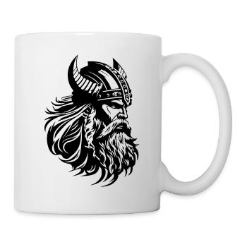 Viking Head Warrior Viking - Mug - white - Right
