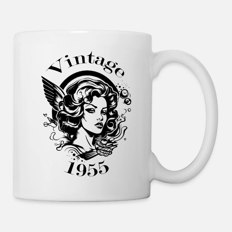 Vintage 1955 - Tasse - Weiß