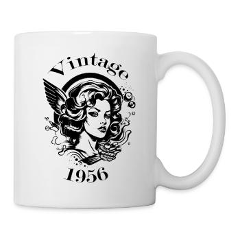 Millésime 1956 - Mug blanc - blanc - Droite
