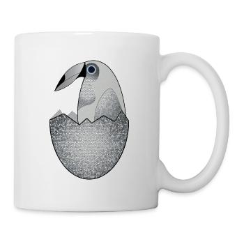 TUCANATA CLASSIC SILVER EDITION - Tasse - Weiß - Rechts