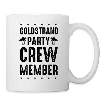 Équipe de fête Golden Sands - Mug blanc - blanc - Droite