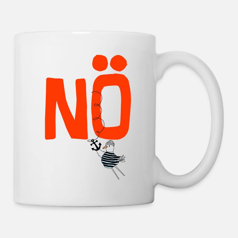 Nö - Tasse - Weiß