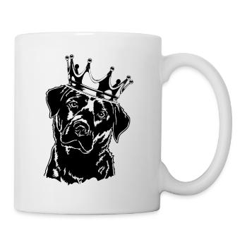 Labrador Retriever Labbi Crown Dogs Wilsigns - Mug - white - Right