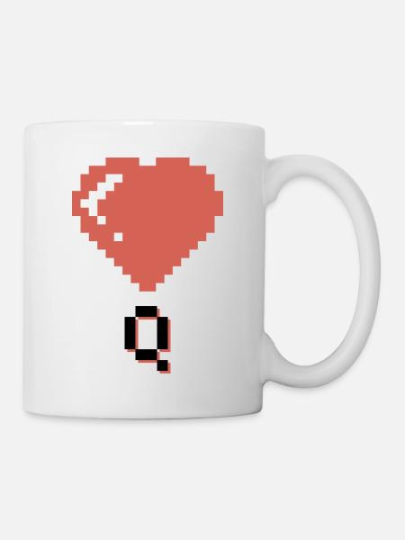 Heart queen - Mug blanc - blanc