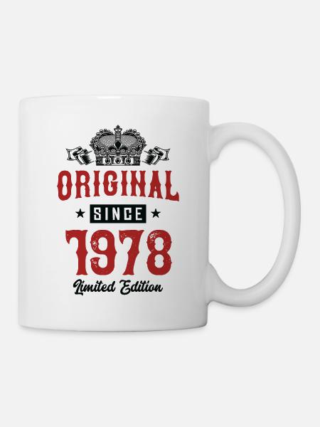 1978 limited edition - Tasse - Weiß