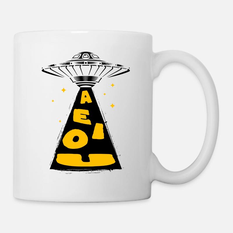 UFO - Tasse - Weiß