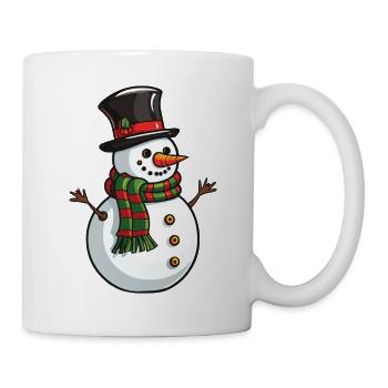Snowman Winter Christmas Snow - Mug - white - Right