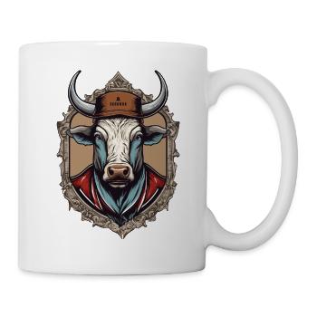 Bull Rider, Eight Seconds of Fame - Mug - white - Right