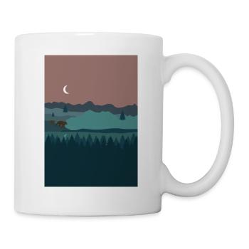 Bears Mountains - Mug - white - Right