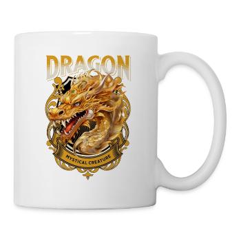dragon, fantasy, magic, mysticism, mythology, creature - Mug - white - Right