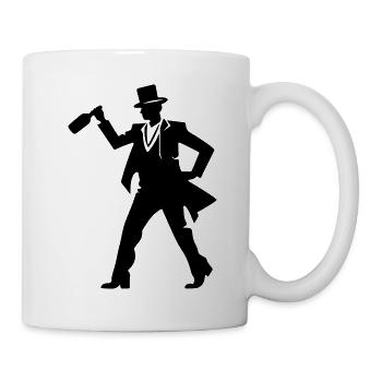 Bachelor Boozing Drunk Dancing Bachelor Party - Mug - white - Right