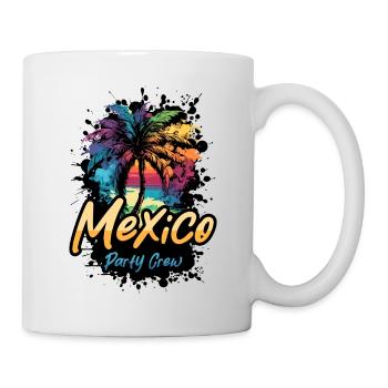 Vacances de l’équipage de la fête au Mexique - Mug blanc - blanc - Droite